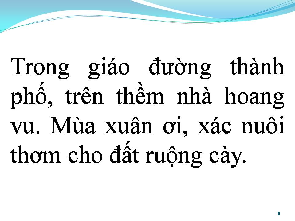 Lời bài hát BÀI CA DÀNH CHO NHỮNG XÁC NGƯỜI