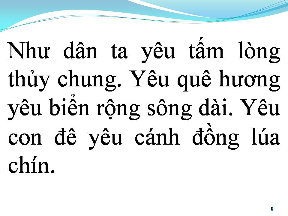 Lời bài hát BÀI CA DAO CHO EM