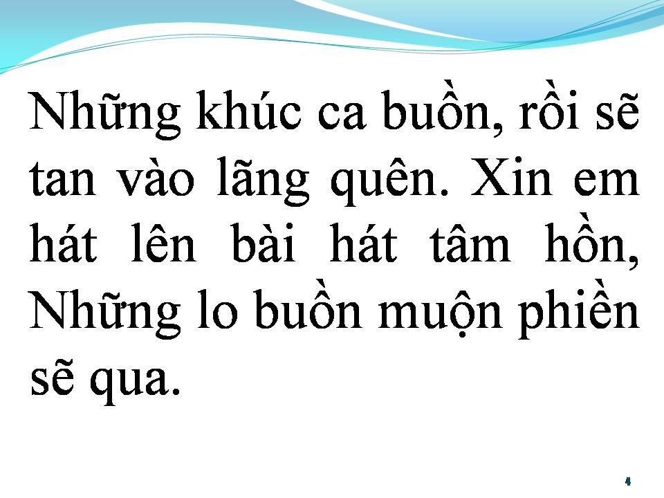 Lời bài hát BÀI CA ĐÊM