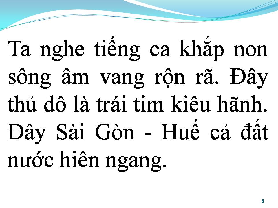 Lời bài hát BÀI CA HÀ NỘI