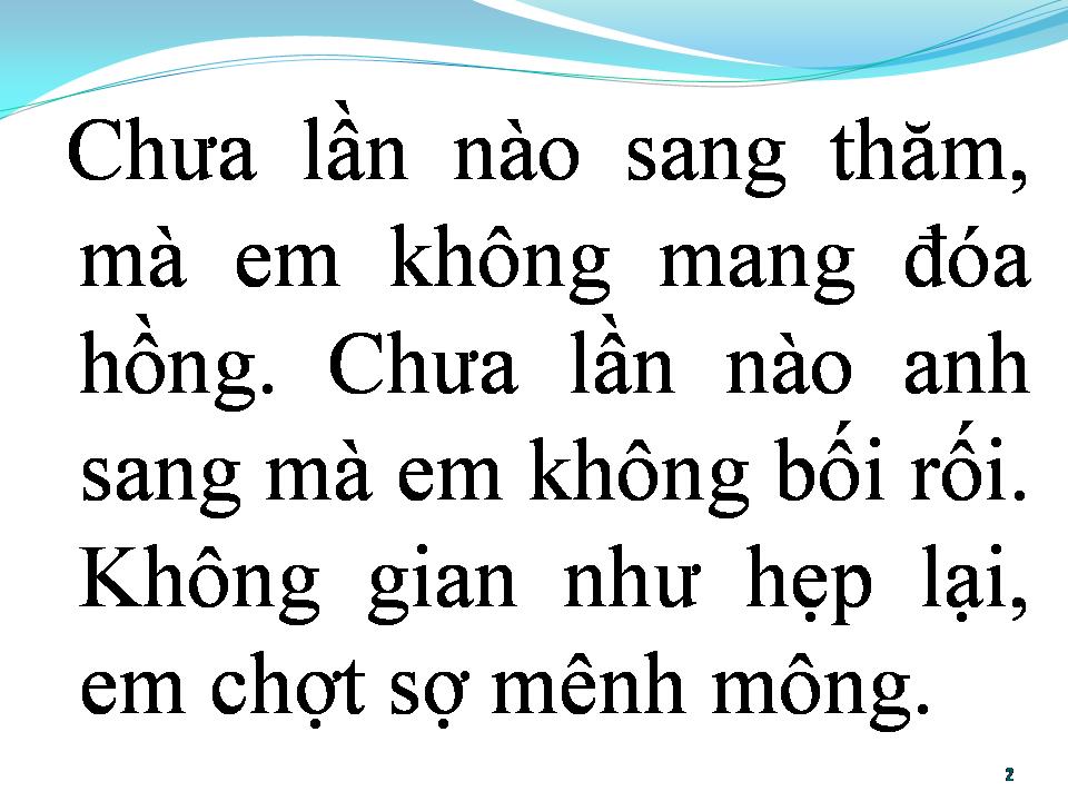 Lời bài hát BÀI CA HOA HỒNG