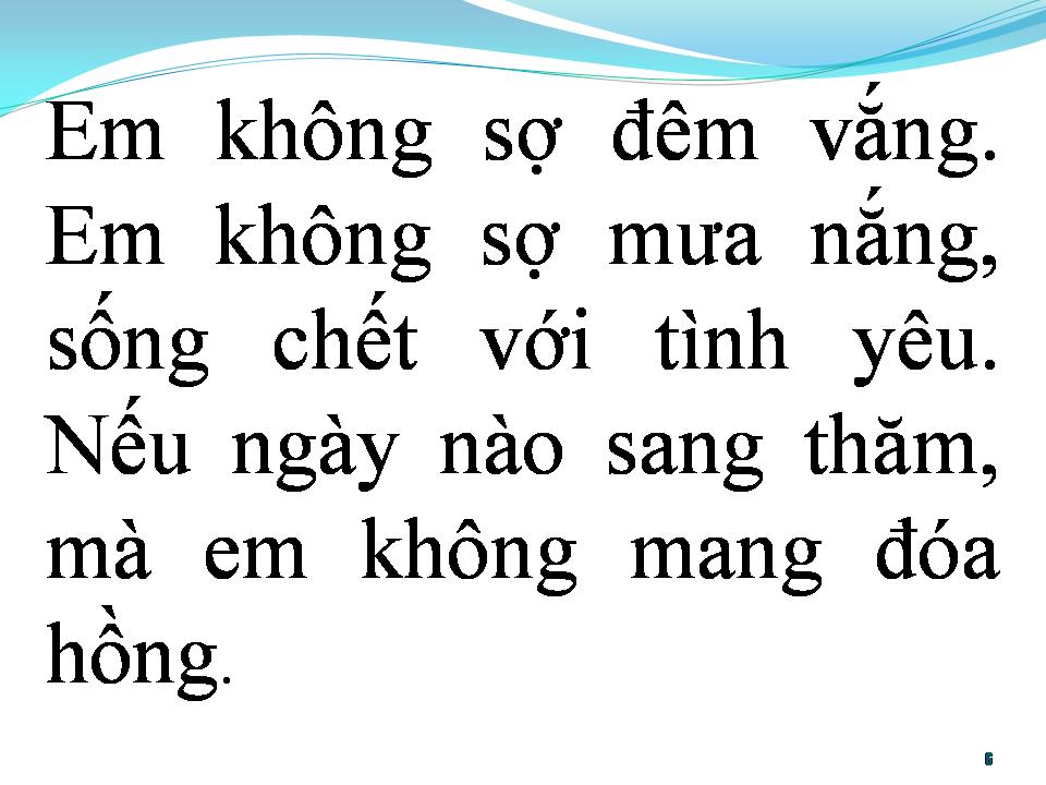 Lời bài hát BÀI CA HOA HỒNG