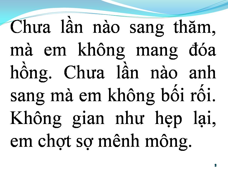 Lời bài hát BÀI CA HOA HỒNG