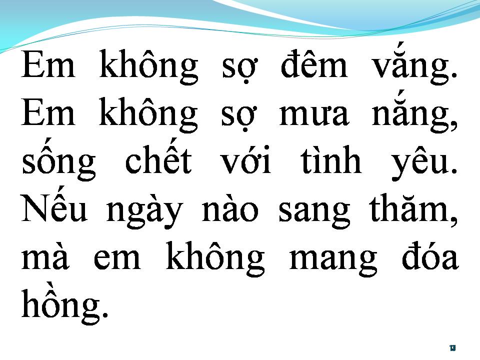 Lời bài hát BÀI CA HOA HỒNG