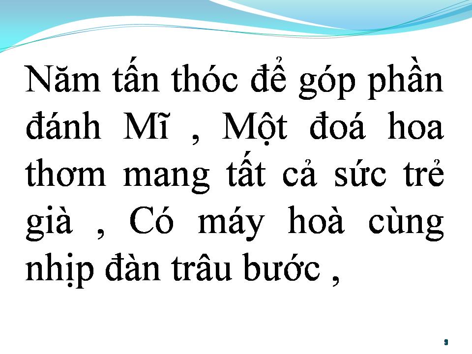 Lời bài hát BÀI CA NĂM TẤN