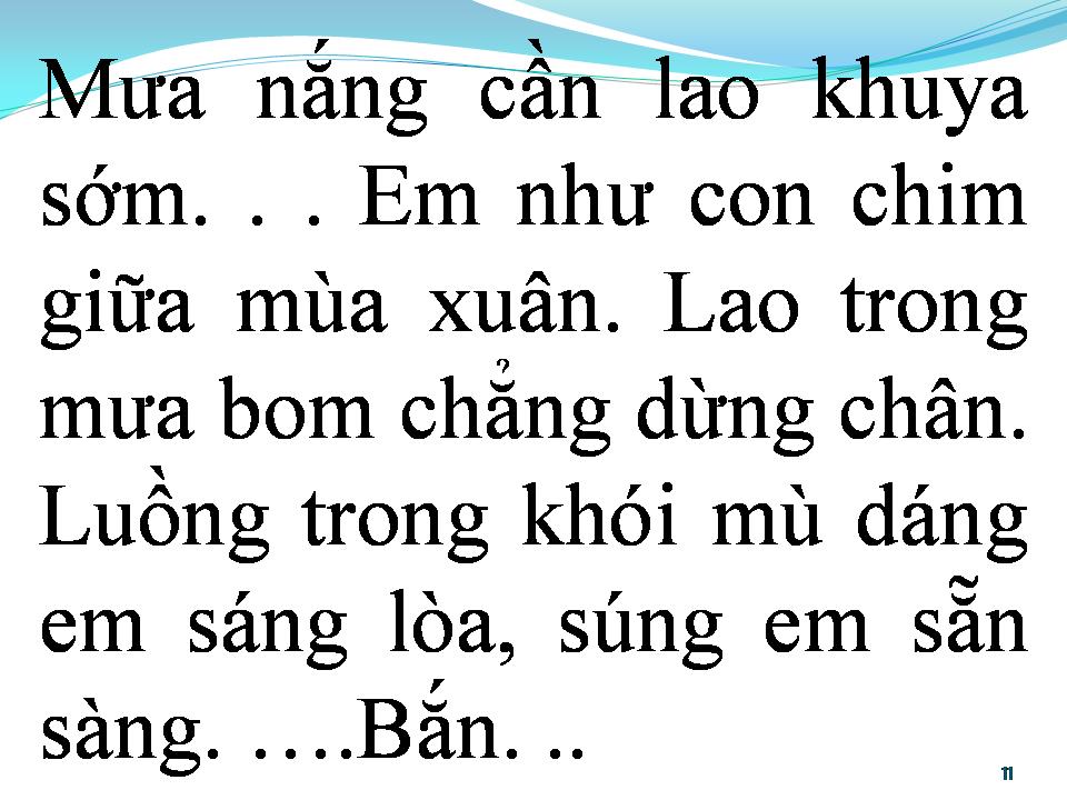 Lời bài hát BÀI CA NGƯỜI NỮ TỰ VỆ SÀI GÒN