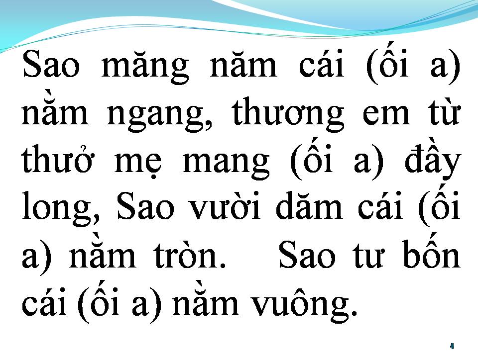 Lời bài hát BÀI CA SAO