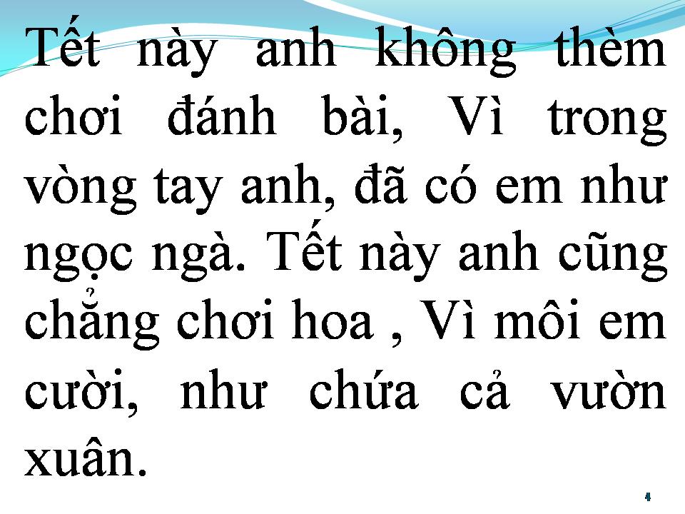 Lời bài hát BÀI CA TẾT CHO EM