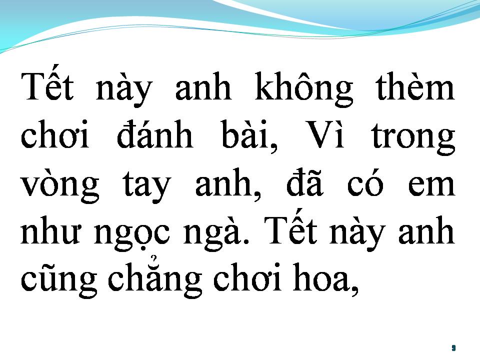 Lời bài hát BÀI CA TẾT CHO EM