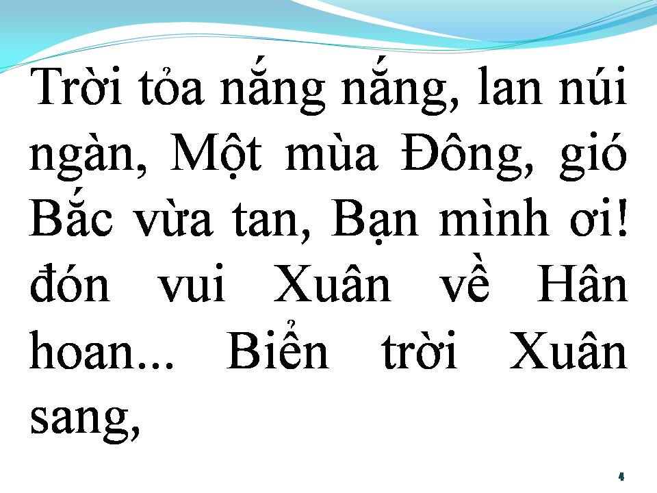 Lời bài hát BÀI CA THỐNG NHẤT