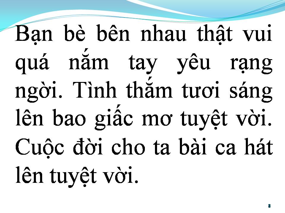 Lời bài hát BÀI CA YÊU ĐỜI