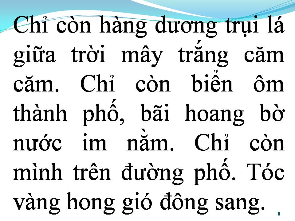 Lời bài hát BÃI HOANG