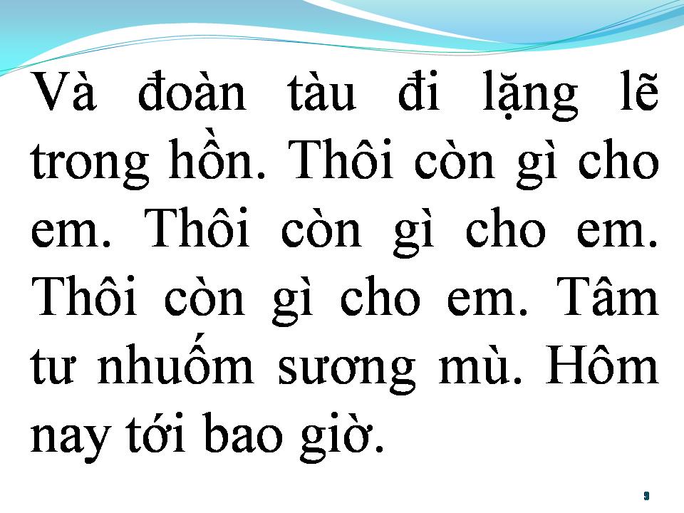 Lời bài hát BÃI HOANG