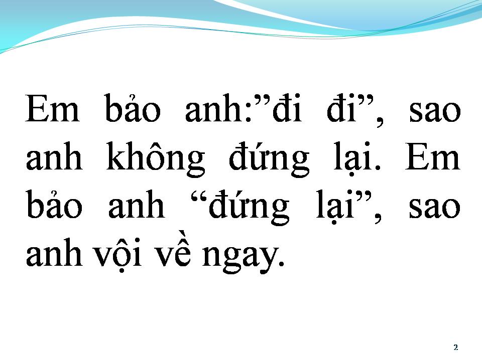 Lời bài hát BÀI KHÔNG TÊN SỐ 50