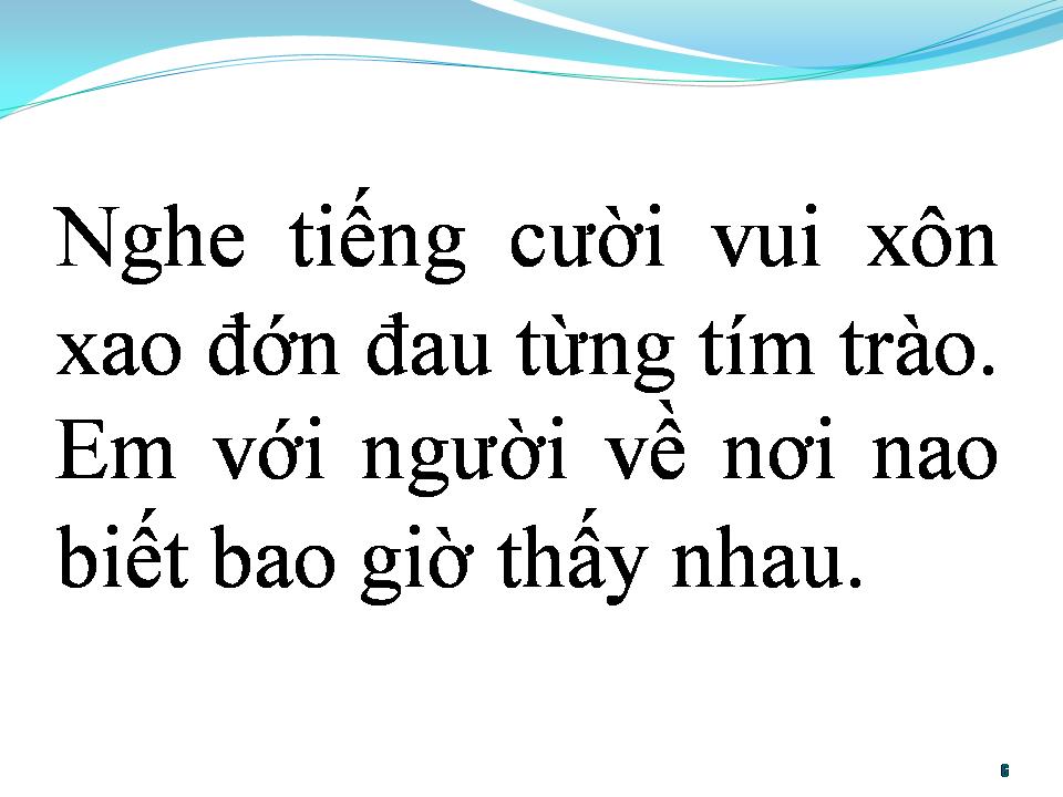 Lời bài hát BÀI THƠ VU QUY