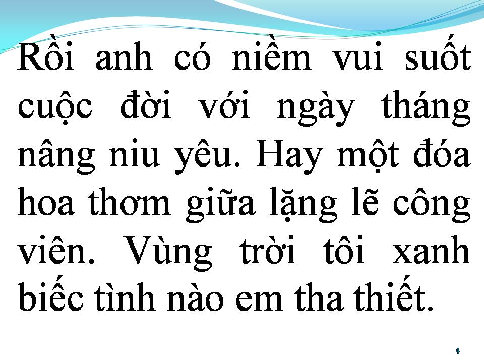 Lời bài hát BÀI TÌNH CA CHO KỶ NIỆM