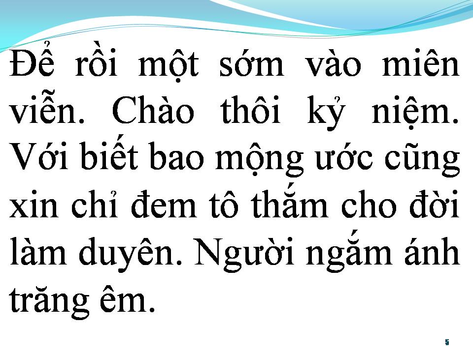 Lời bài hát BÀI TÌNH CA CHO KỶ NIỆM