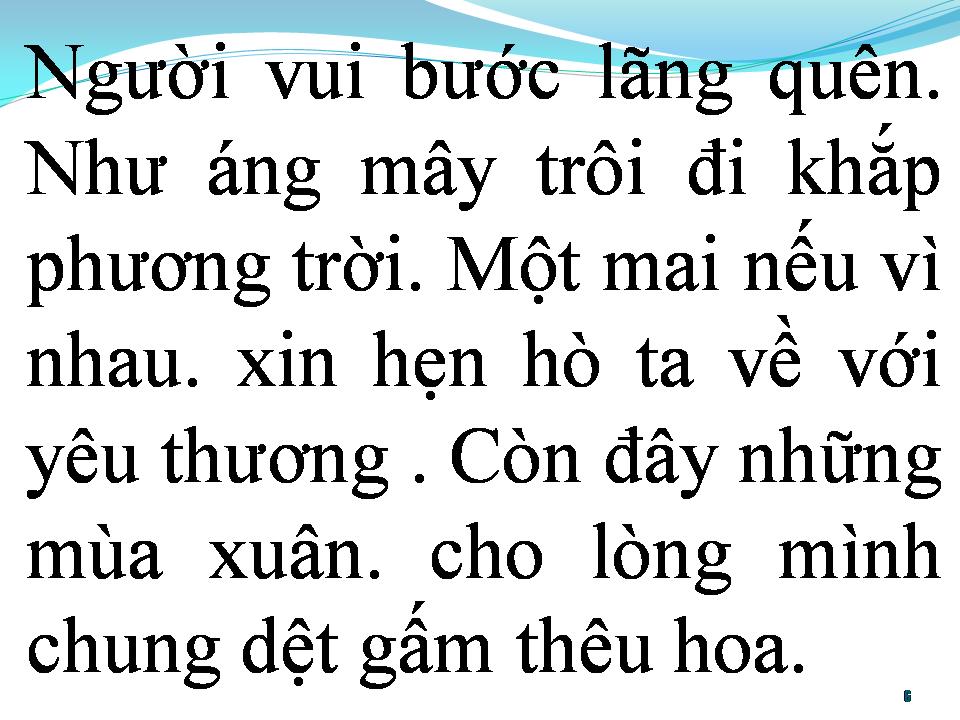 Lời bài hát BÀI TÌNH CA CHO KỶ NIỆM