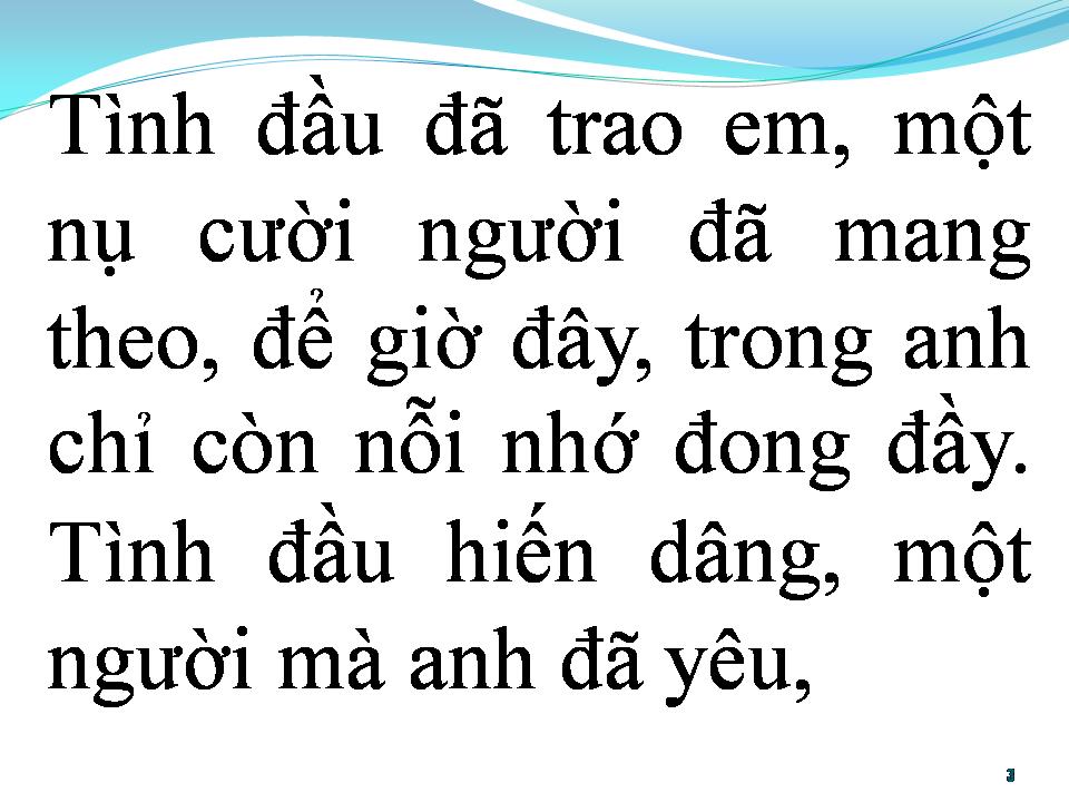 Lời bài hát BÀI TÌNH CA YÊU EM