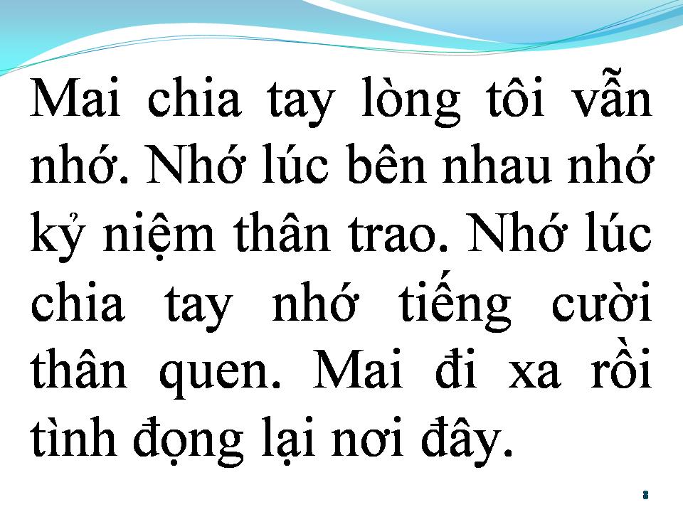 Lời bài hát BẠN ƠI CÓ NHỚ
