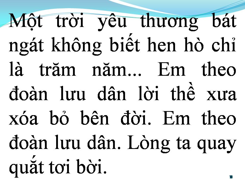 Lời bài hát BAO GIỜ GẶP LẠI EM