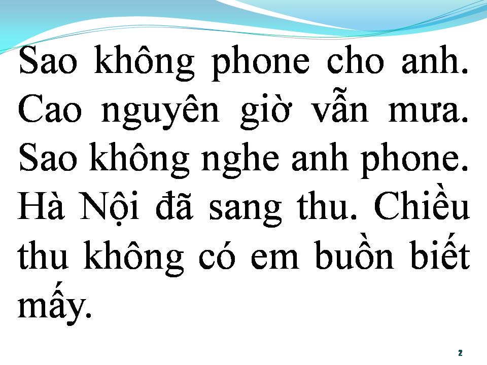 Lời bài hát BAO LA BUỒN