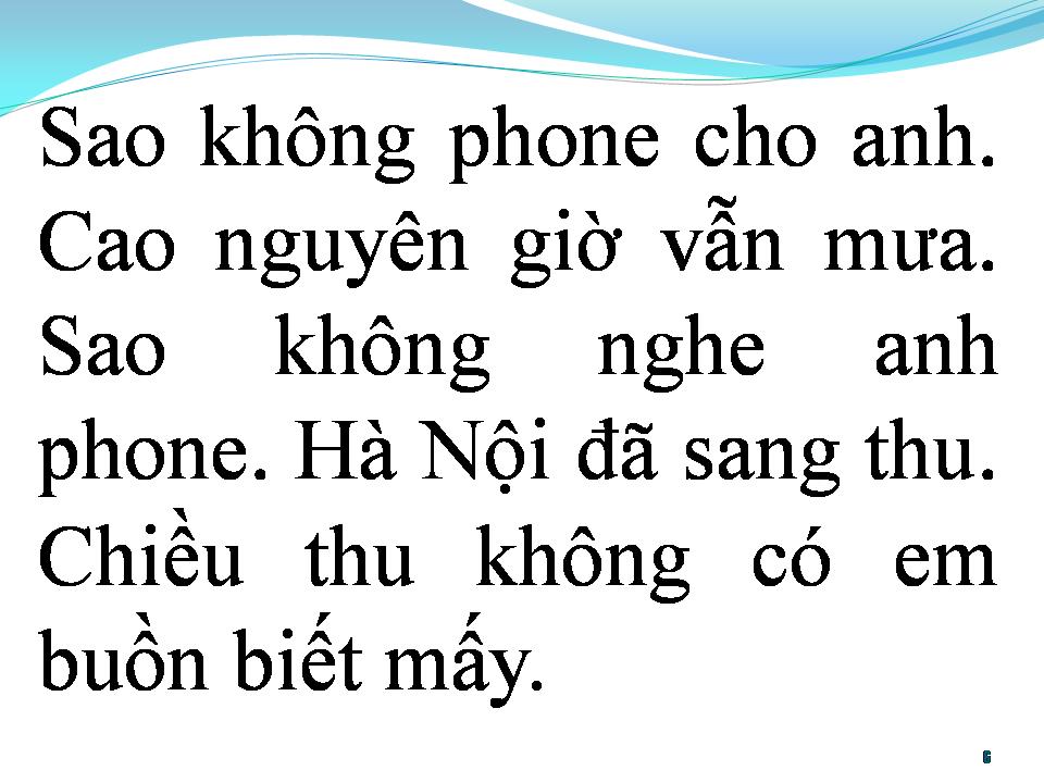 Lời bài hát BAO LA BUỒN
