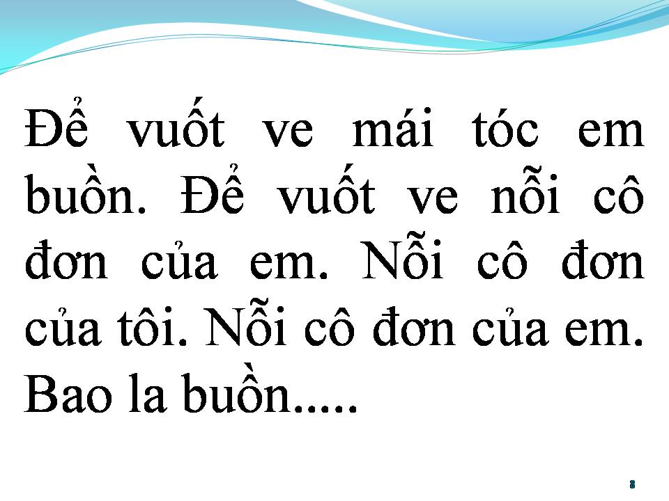Lời bài hát BAO LA BUỒN