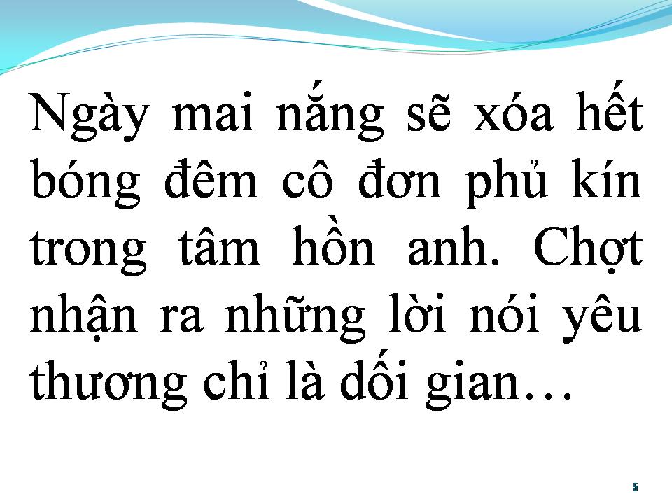 Lời bài hát BAO LỜI YÊU CHỈ LÀ GIAN DỐI