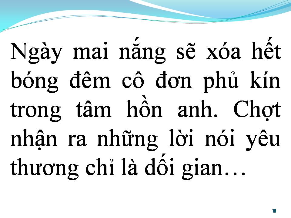 Lời bài hát BAO LỜI YÊU CHỈ LÀ GIAN DỐI