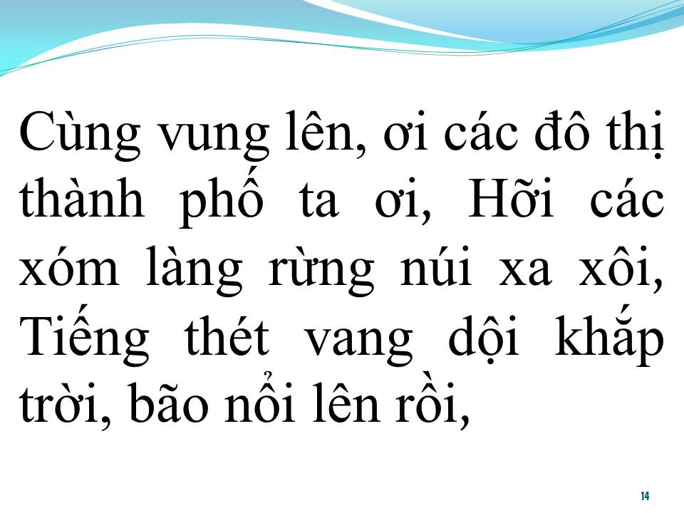 Lời bài hát BÃO NỔI LÊN RỒI