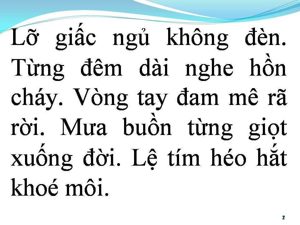 Lời bài hát BÃO TÌNH (TRAO NHAU LẦN CUỐI)