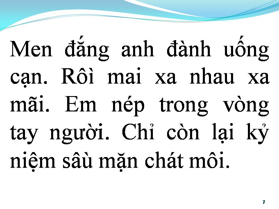 Lời bài hát BÃO TÌNH (TRAO NHAU LẦN CUỐI)