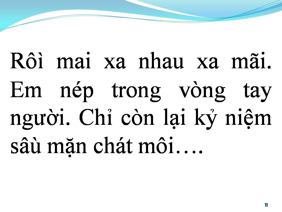 Lời bài hát BÃO TÌNH (TRAO NHAU LẦN CUỐI)