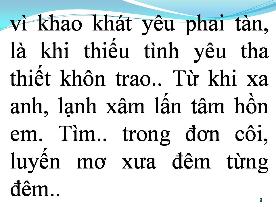 Lời bài hát BÃO TÌNH