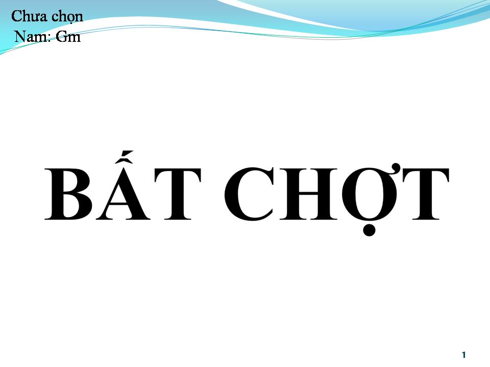 Lời bài hát BẤT CHỢT