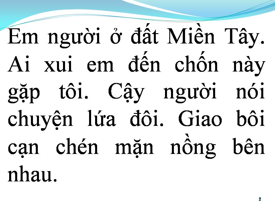 Lời bài hát BẬU ĐI THEO NGƯỜI
