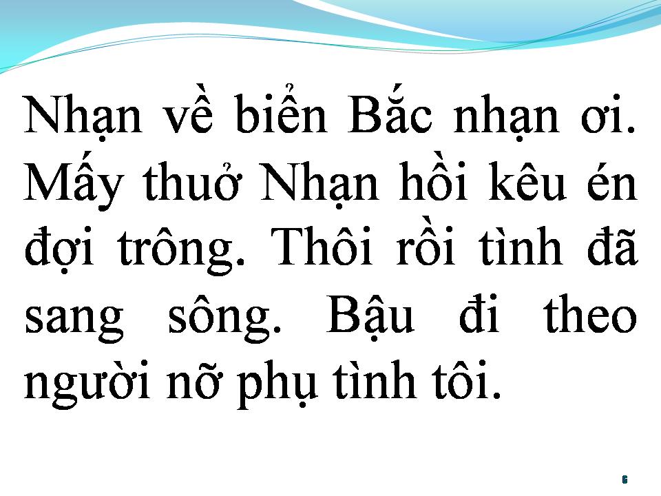 Lời bài hát BẬU ĐI THEO NGƯỜI
