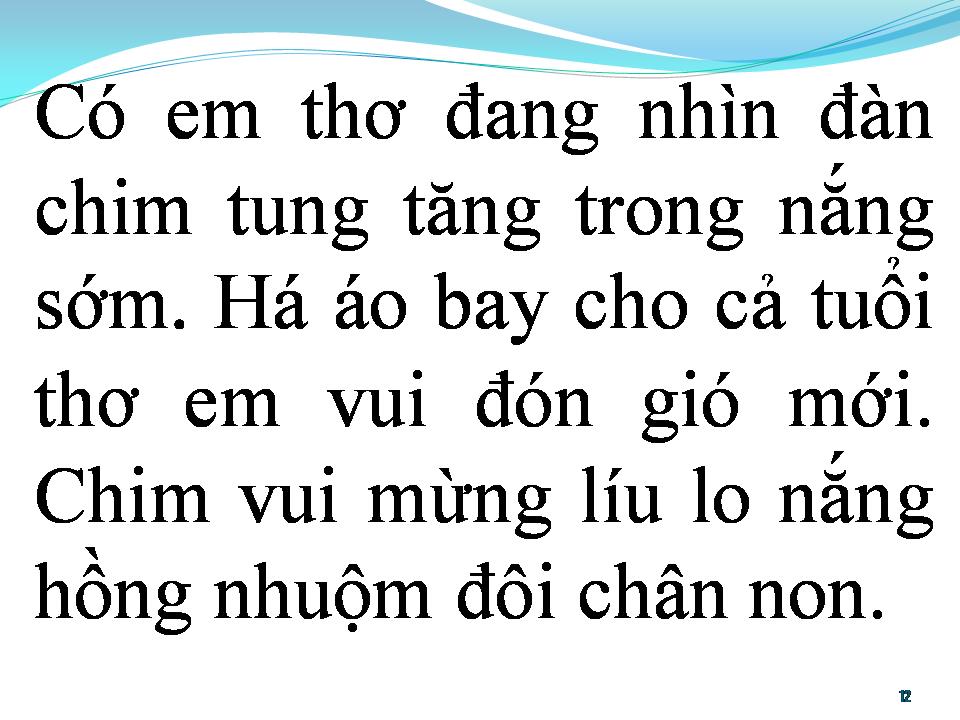 Lời bài hát BẦY CHIM XƯA ĐÃ TRỞ VỀ