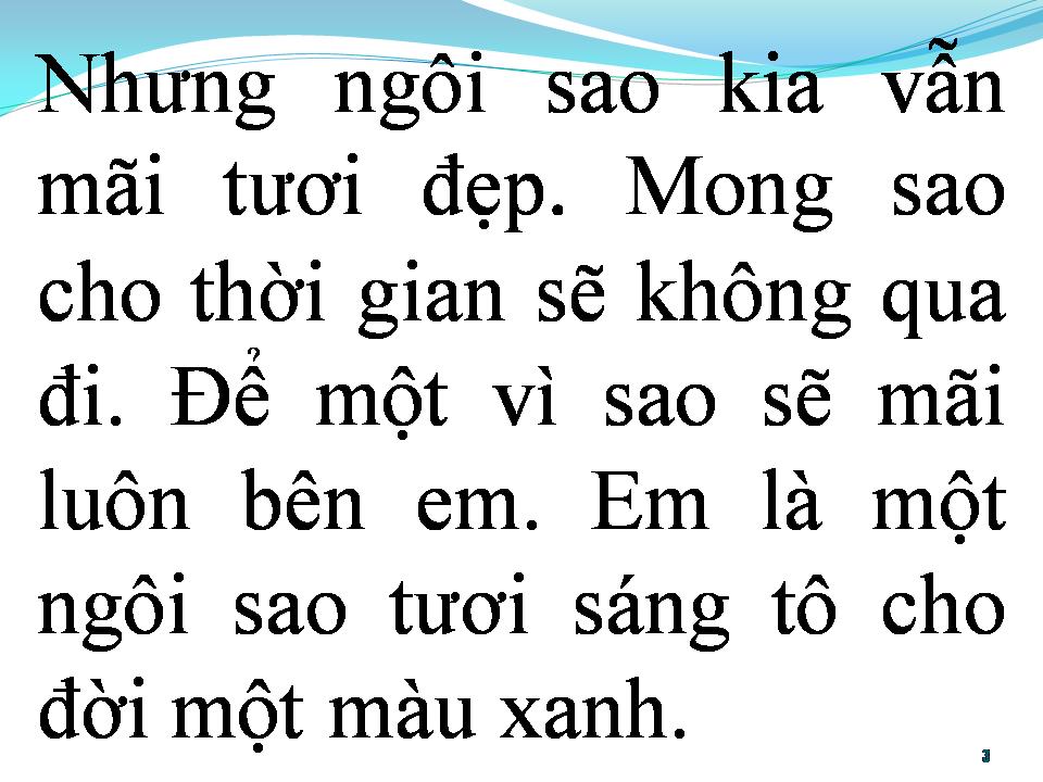 Lời bài hát BAY ĐẾN VÌ SAO