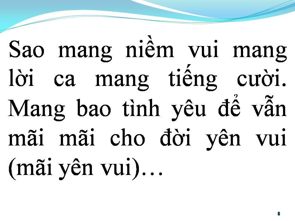 Lời bài hát BAY ĐẾN VÌ SAO