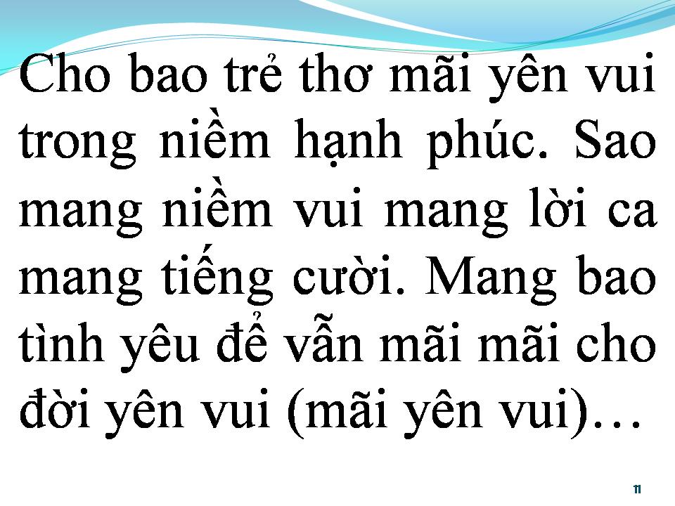 Lời bài hát BAY ĐẾN VÌ SAO