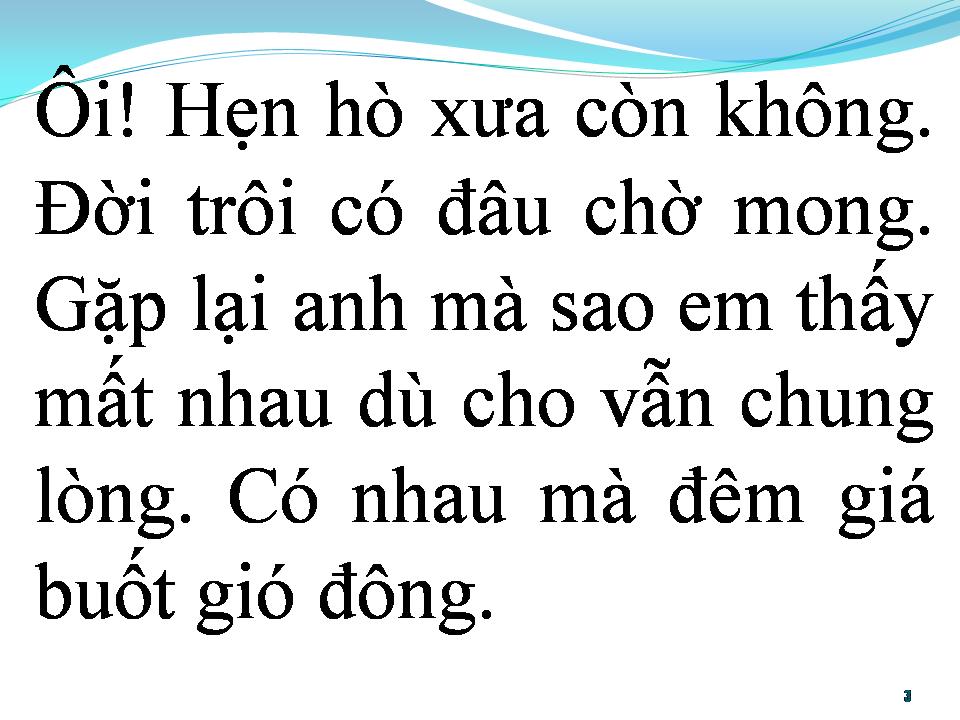Lời bài hát BAY ĐI CÔ ĐƠN