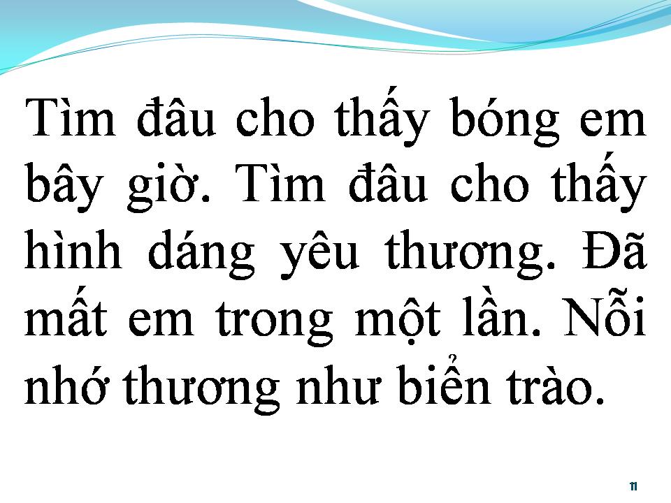 Lời bài hát BÂY GIỜ EM Ở ĐÂU