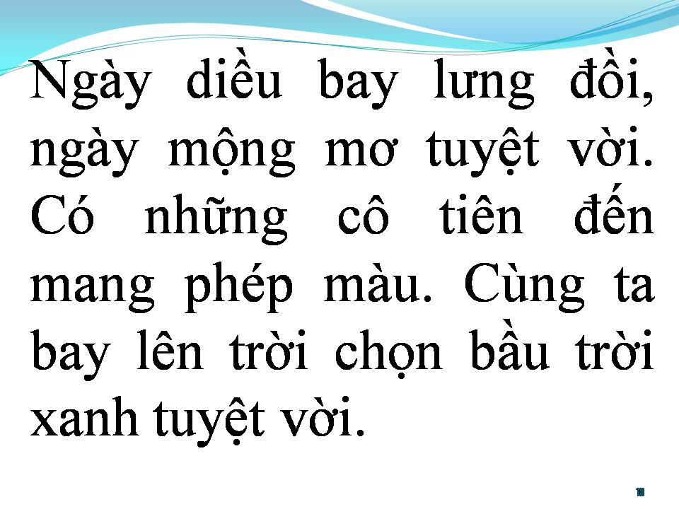 Lời bài hát BAY LÊN NHỮNG ƯỚC MƠ