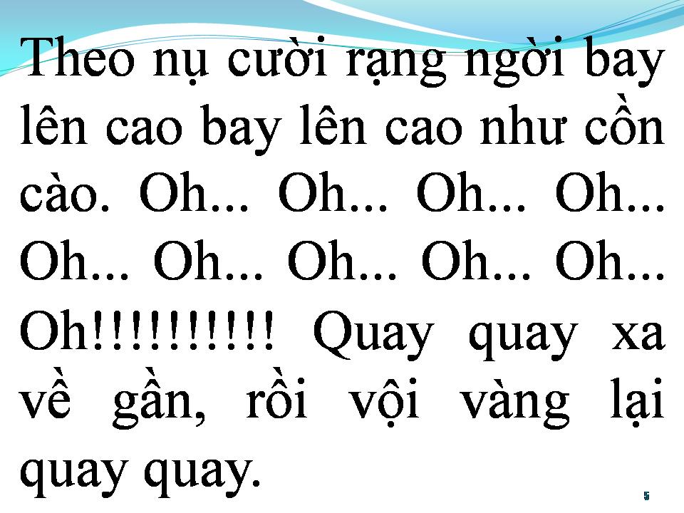 Lời bài hát BAY