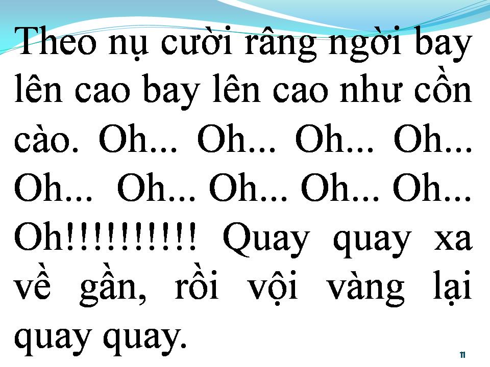 Lời bài hát BAY