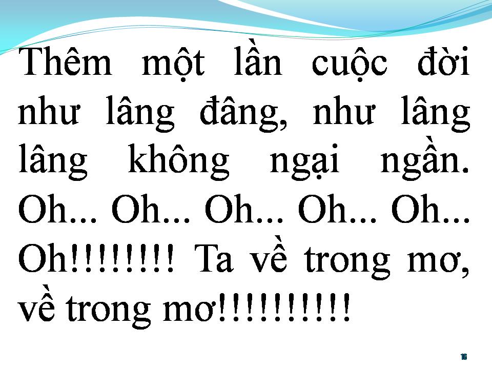 Lời bài hát BAY