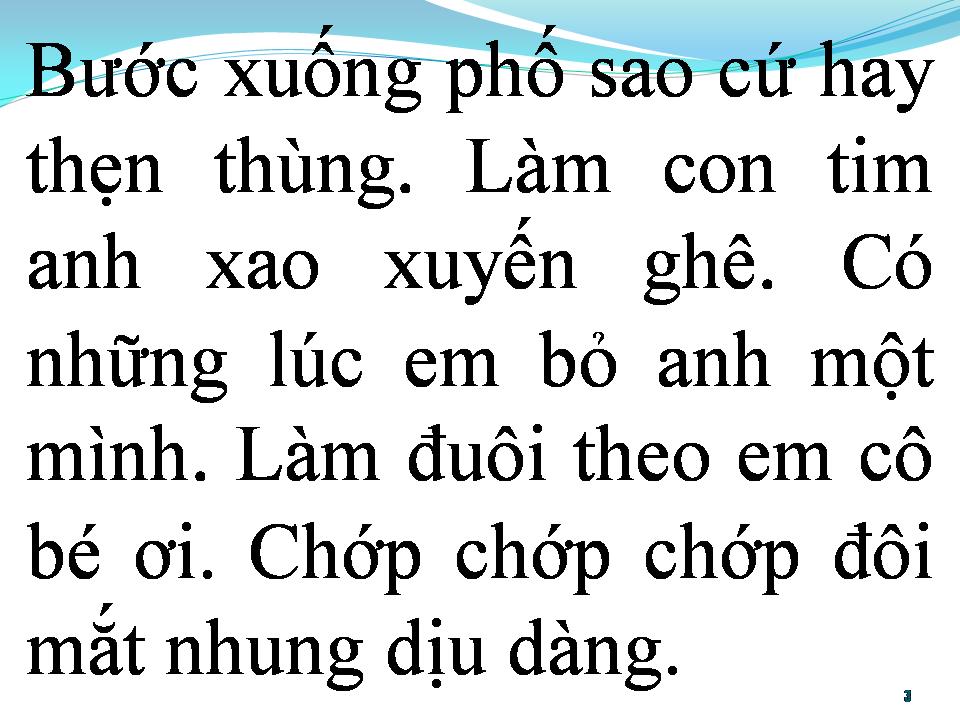 Lời bài hát BÉ MẮT NHUNG