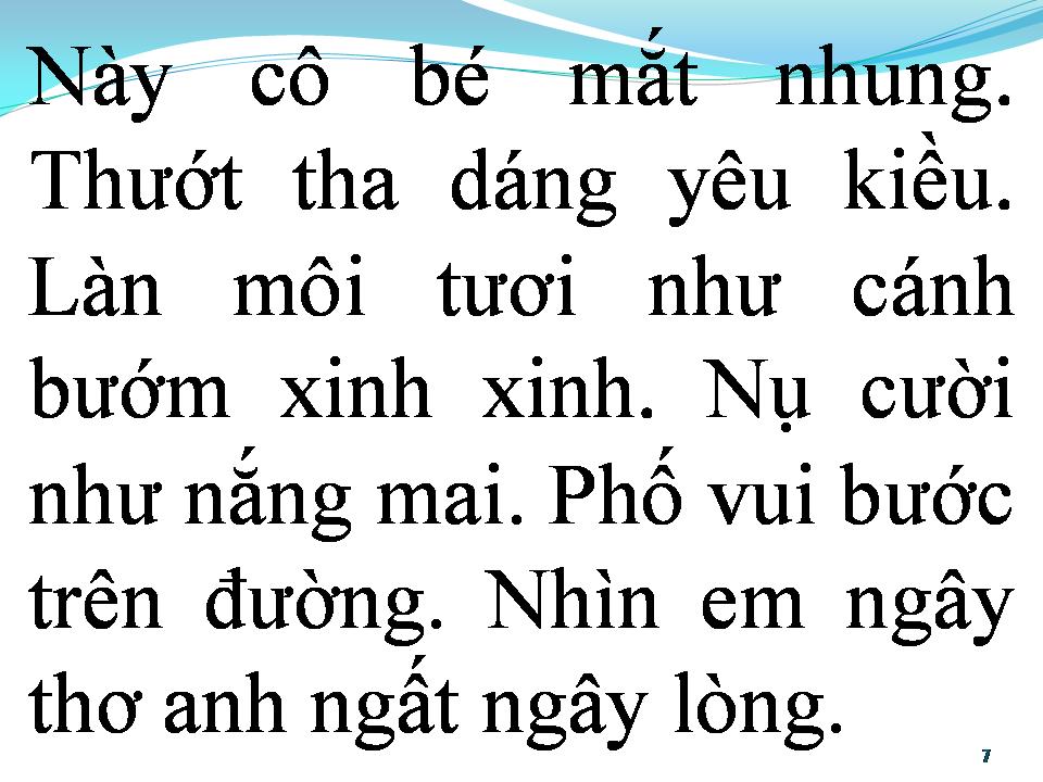 Lời bài hát BÉ MẮT NHUNG
